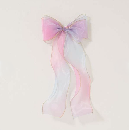 【Lycee mine】極光大蝴蝶結髮夾 🎀🌈✨