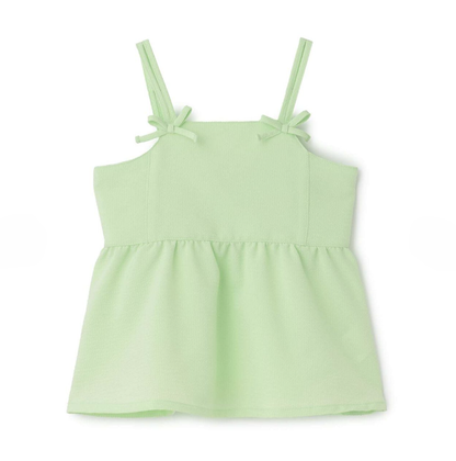 【Lycee mine】女童荷葉下擺馬甲上衣 👧👚✨