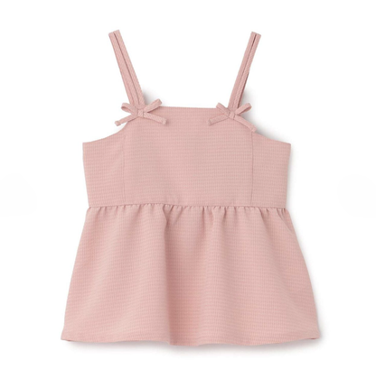 【Lycee mine】女童荷葉下擺馬甲上衣 👧👚✨