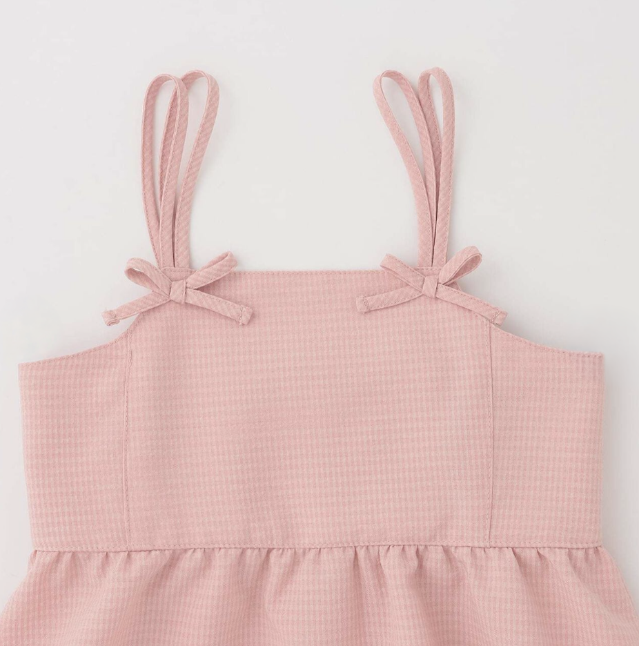 【Lycee mine】女童荷葉下擺馬甲上衣 👧👚✨