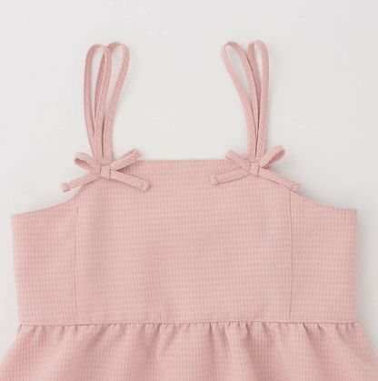 【Lycee mine】女童荷葉下擺馬甲上衣 👧👚✨
