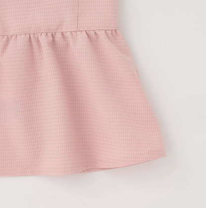 【Lycee mine】女童荷葉下擺馬甲上衣 👧👚✨