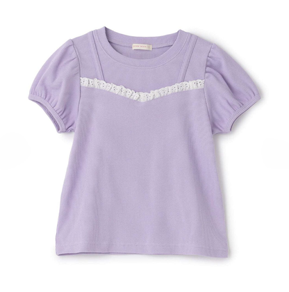 【Lycee mine】細肩帶假兩件蕾絲上衣 🎀👚