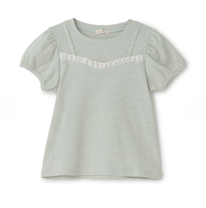 【Lycee mine】細肩帶假兩件蕾絲上衣 🎀👚