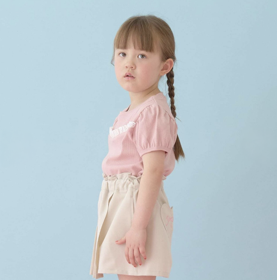 【Lycee mine】細肩帶假兩件蕾絲上衣 🎀👚