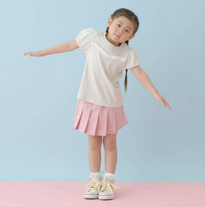 【Lycee mine】細肩帶假兩件蕾絲上衣 🎀👚