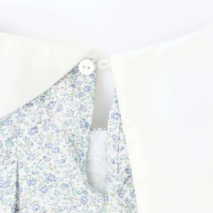 【Lycee mine】蝴蝶結領襯衫＋褲口荷葉五分褲 套裝 👚🩳🎀