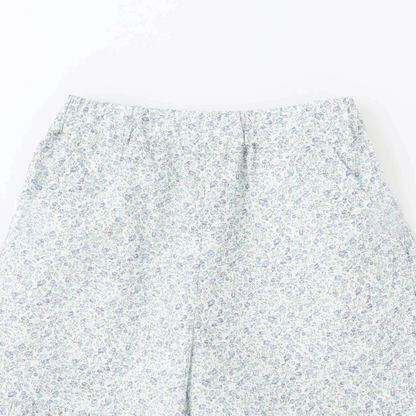 【Lycee mine】蝴蝶結領襯衫＋褲口荷葉五分褲 套裝 👚🩳🎀