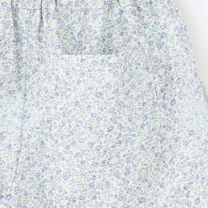 【Lycee mine】蝴蝶結領襯衫＋褲口荷葉五分褲 套裝 👚🩳🎀