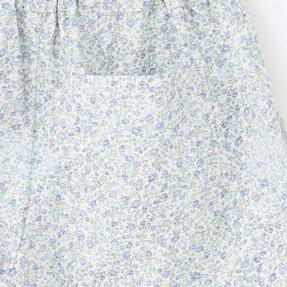 【Lycee mine】蝴蝶結領襯衫＋褲口荷葉五分褲 套裝 👚🩳🎀