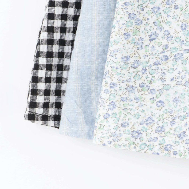 【Lycee mine】蝴蝶結領襯衫＋褲口荷葉五分褲 套裝 👚🩳🎀