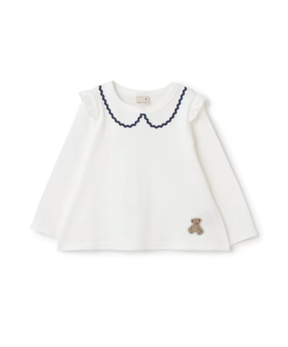 【petit main】【プティプラ】女孩長袖T恤 👧🌼