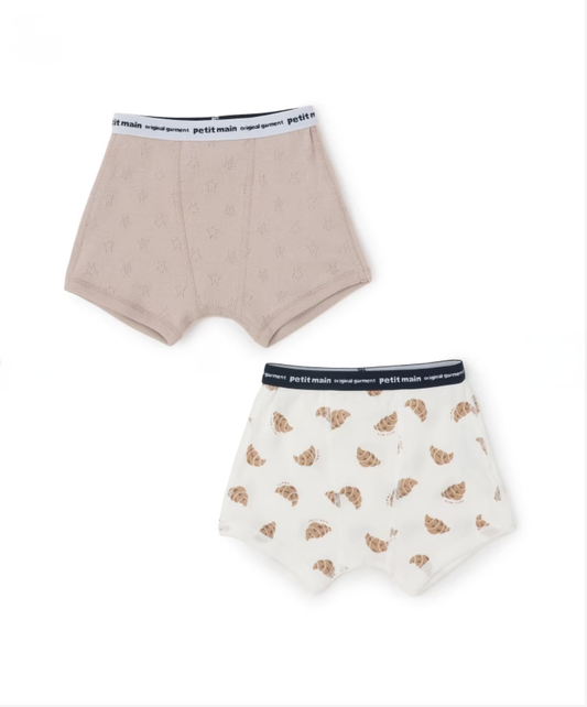 【petit main】【弱酸性】男童內褲 2件組 👦🩳