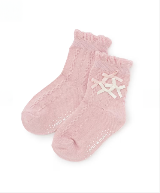 【petit main】多蝴蝶結中筒襪 🧦🎀👧