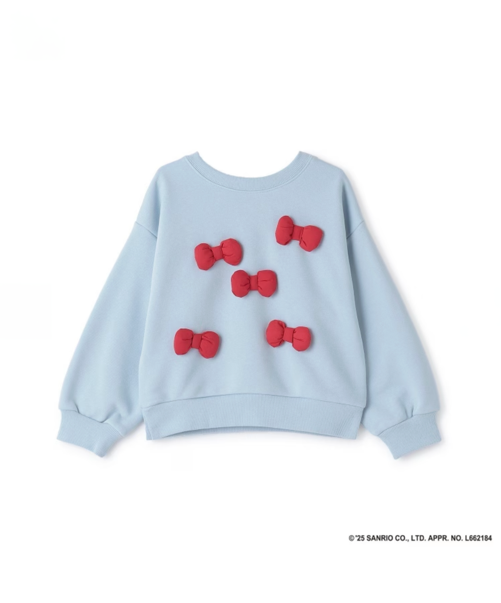 【Lycee mine】 【雙面可穿】🎀 Hello Kitty 立體蝴蝶結長袖上衣 🧸