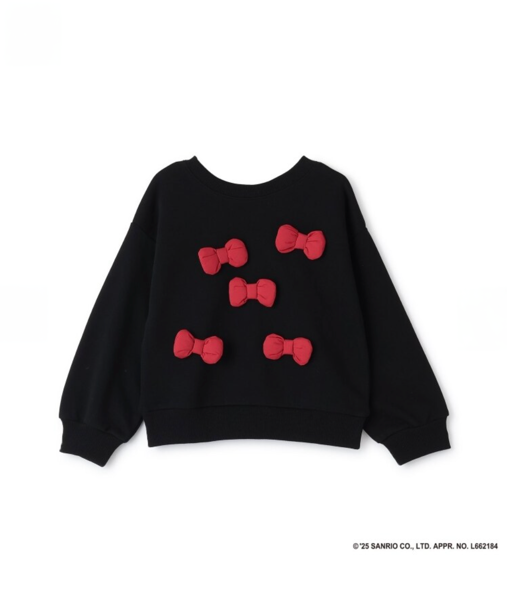 【Lycee mine】 【雙面可穿】🎀 Hello Kitty 立體蝴蝶結長袖上衣 🧸