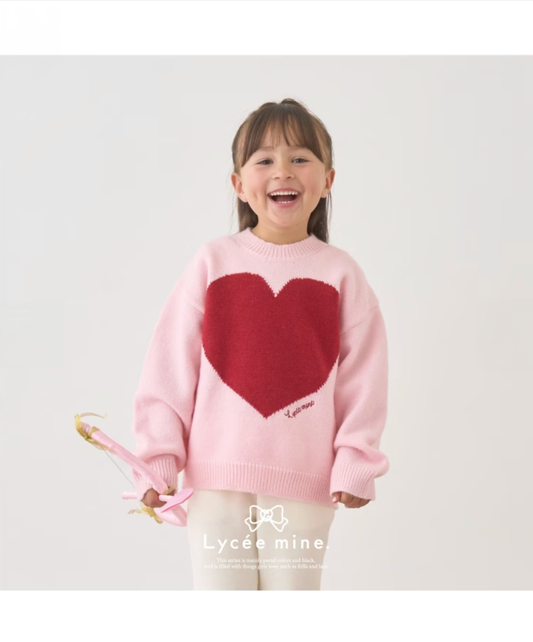 【Lycee mine】愛心針織上衣 ❤️🧶