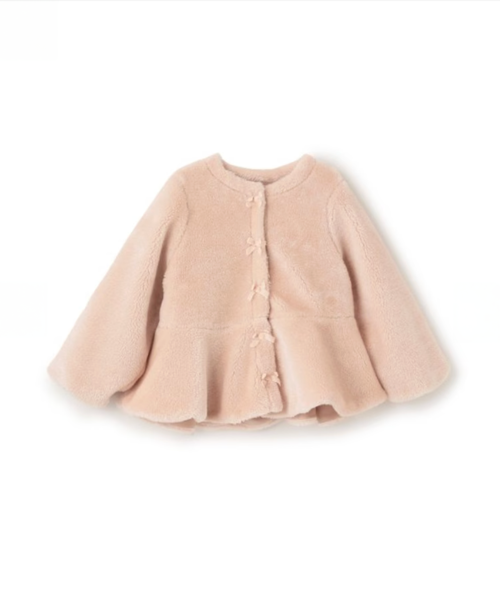 【Lycee mine】🎀 無領褶邊短版外套 🧥