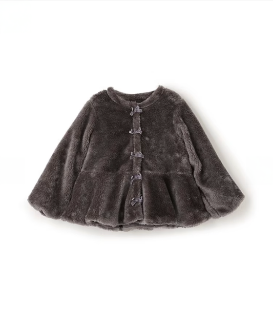 【Lycee mine】🎀 無領褶邊短版外套 🧥