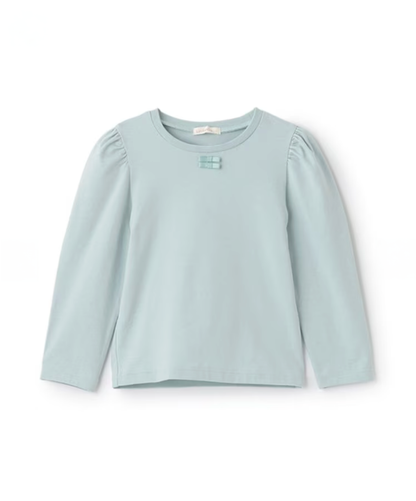 【Lycee mine】🎀 蝴蝶結澎澎肩造型上衣 👚