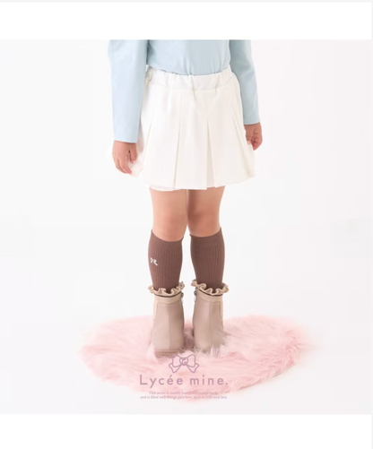 🎀【Lycee mine 芭蕾系列】 打褶百褶裙（附內搭安全褲）