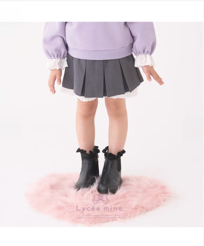 🎀【Lycee mine 芭蕾系列】 打褶百褶裙（附內搭安全褲）