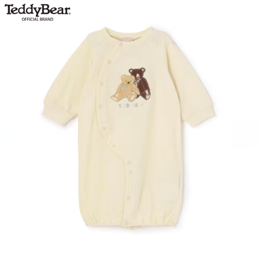 🧸【Teddy Bear】可愛立體貼布 2WAY 連身服