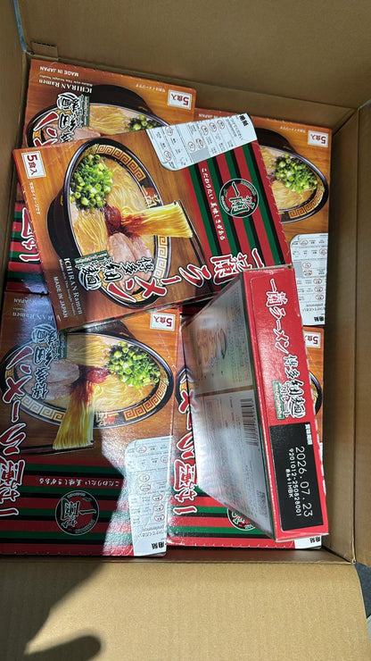🍜 *一蘭拉麵 博多細面直條麵 (5食入/1盒)* 🍜