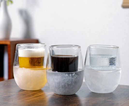 EspressoTokyo設計IceQuick Glass雙層玻璃杯(300ml)