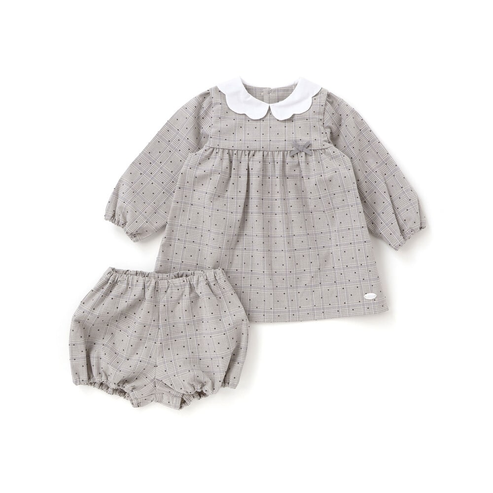👗Tartine et Chocolat 日本製寶寶藍馬裙套裝✨
