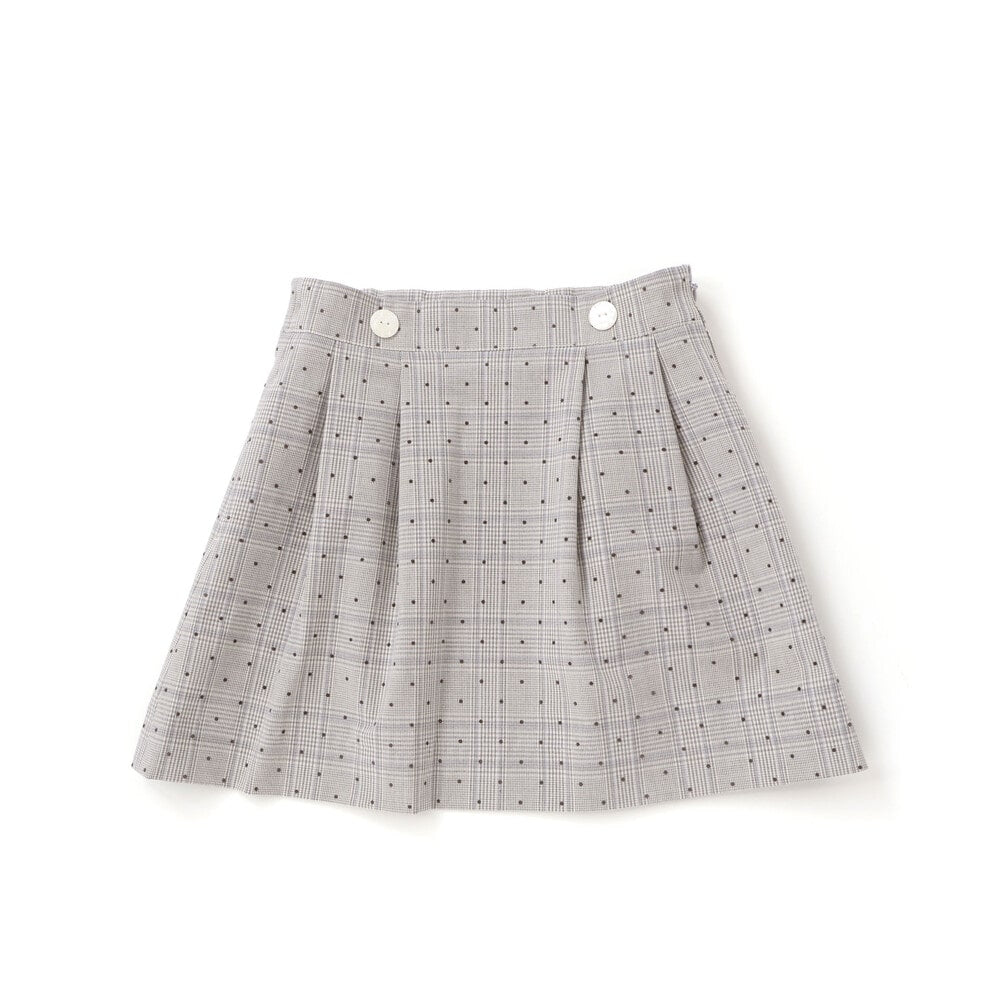 👗✨Tartine et Chocolat 日本製格紋圓點裙