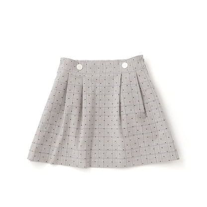 👗✨Tartine et Chocolat 日本製格紋圓點裙