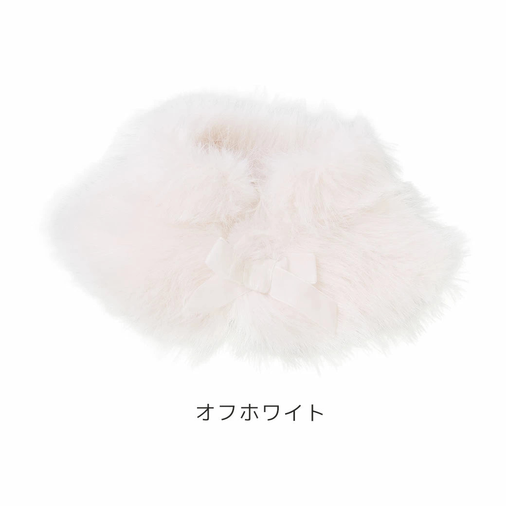 🧣✨ 絨毛披肩 ❄️🤍