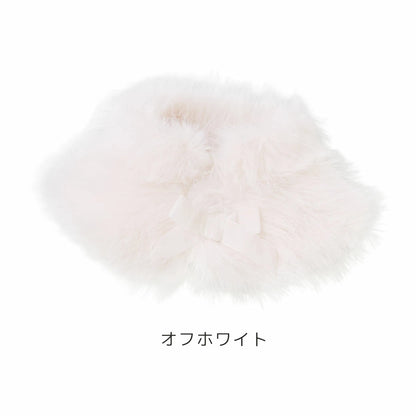 🧣✨ 絨毛披肩 ❄️🤍