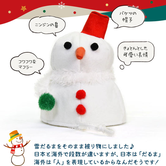 🎄⛄ 聖誕雪人頭飾 🐱🐾