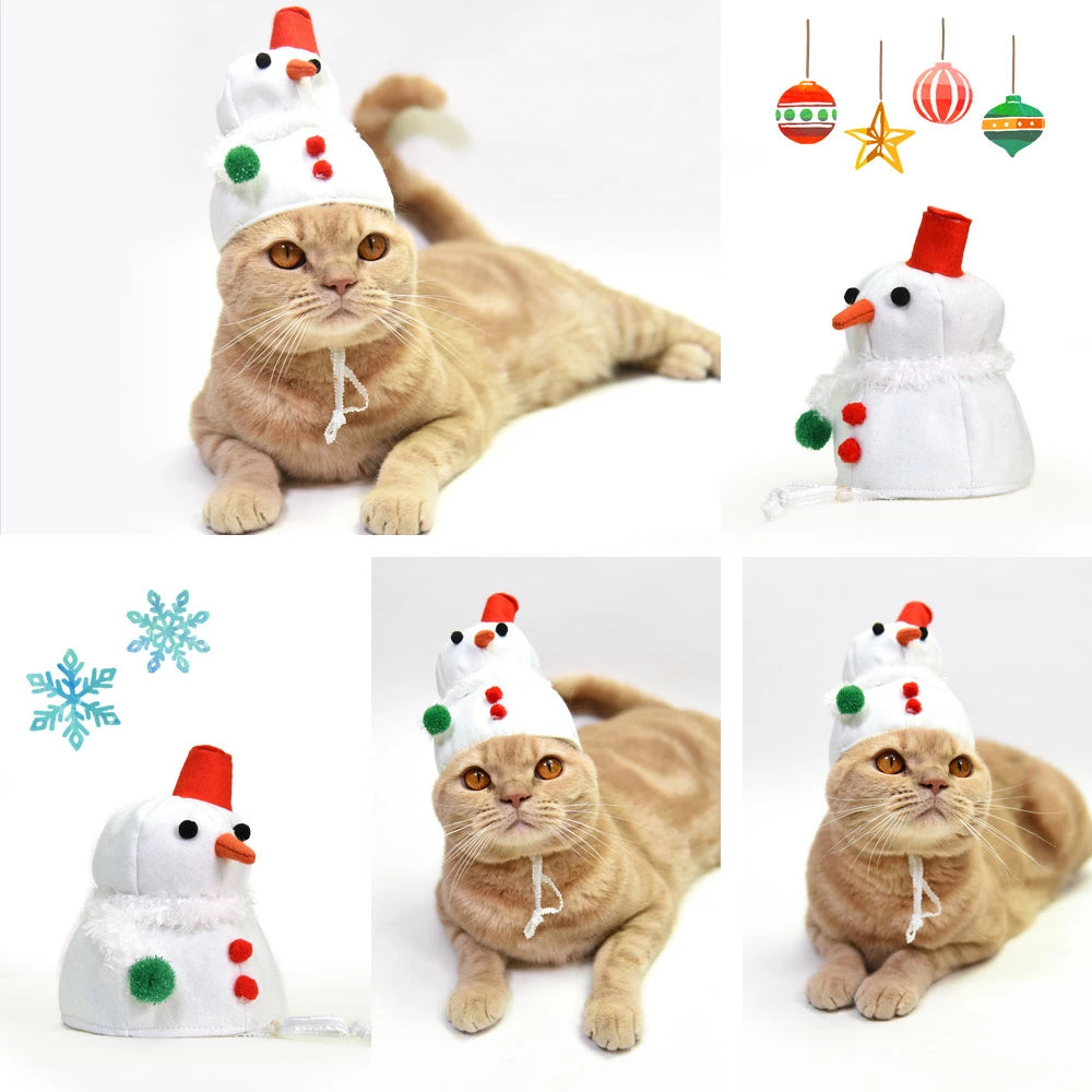 🎄⛄ 聖誕雪人頭飾 🐱🐾